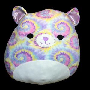 Squishmallows Jonessa Bear Tie-Dyed 20" Psychedelic Stuffed Animal Exclusive Toy